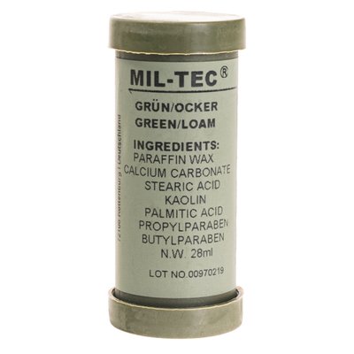 Паличка для камуфляжної фарби Mil-Tec - оливкова / коричнева (16340000)