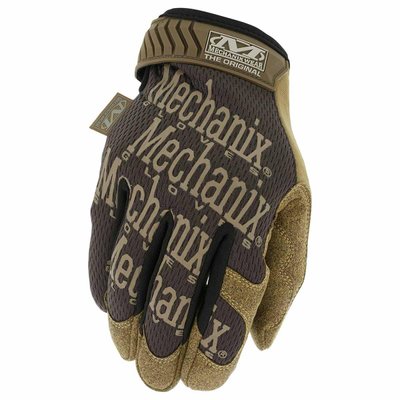 Оригинальные коричневые тактические перчатки Mechanix Wear (MG-07)