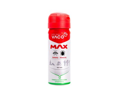 Спрей Vaco Max проти комарів і кліщів Deet 30% 50 мл