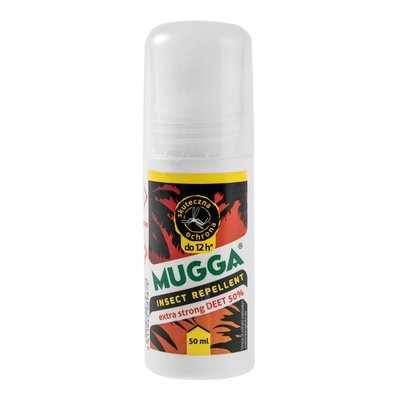 Репелент від комах Mugga Extra Strong 50% DEET 50 мл кулька