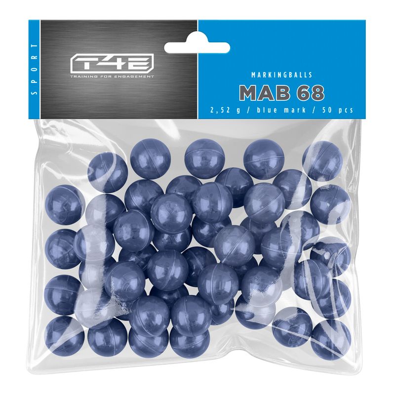 Фарба кульки Umarex T4E Sport MAB .68 Blue Mark - 50 шт. (2.4598)