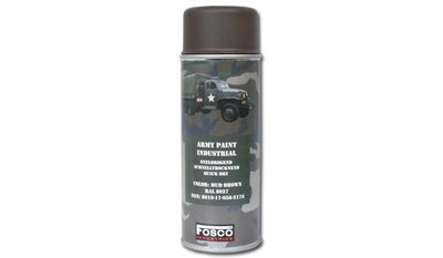 Маскирующая краска FOSCO RAL 8027 - Коричневая грязь (8597) SP