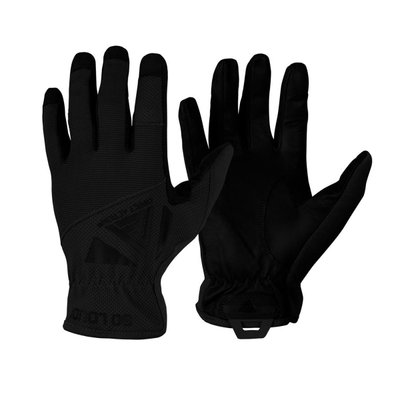 Легкие кожаные перчатки прямого действия, черные (GL-LGHT-GLT-BLK) H
