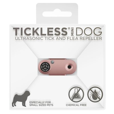Ультразвуковий відлякувач кліщів TickLess Mini для тварин - рожеве золото (M01RG)