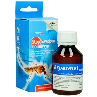 Жидкость от комаров, клещей и мух Asplant Aspermet 200 EC - 100 мл