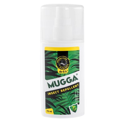 Mugga спрей от насекомых 9,5% ДЭТА 75 мл