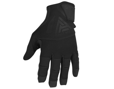 Жесткие перчатки прямого действия, черные (GL-HARD-PES-BLK) H