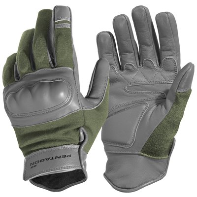 Оливковые защитные перчатки Pentagon Storm Anti-Cut Anti-Cut (P20021-CU-06)