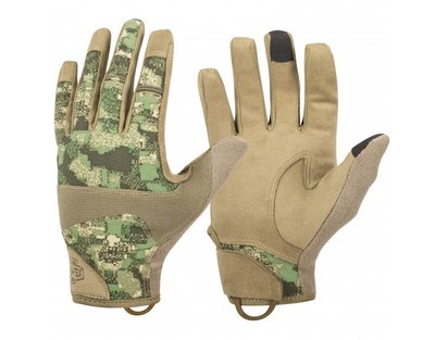 Тактические перчатки Helikon Range PenCott WildWood / Coyote (RK-RNG-PO-4511A) H