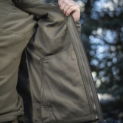 Куртка M-Tac Softshell с флисовой подкладкой Olive