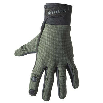 Тактические перчатки Beretta Polartec - зеленые (GL361-715) KR