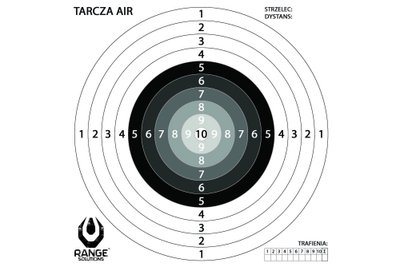 Целевые мишени Range Solutions AIR - 100 шт. (РАН-31-030005) Г