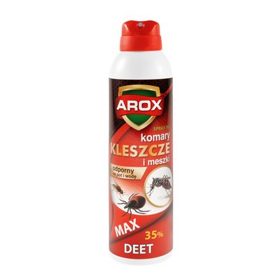 Репелентний спрей Arox DEET Max від комарів, кліщів та мух 250 мл (886)