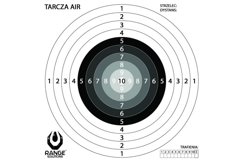 Целевые мишени Range Solutions AIR - 100 шт. (РАН-31-030005) Г