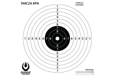 Стрелковые мишени Range Solutions КПН - 100 шт (РАН-31-030006) Г