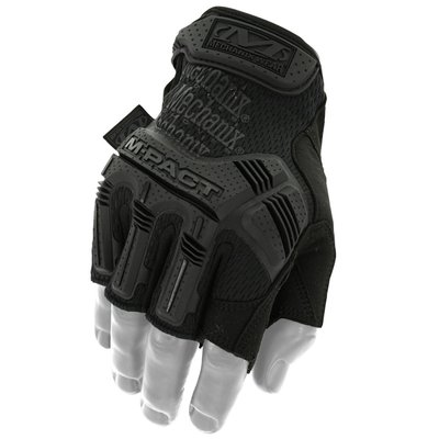 Mechanix Wear M-Pact Tactical Gloves Fingerless Covert Black (MFL-55)
