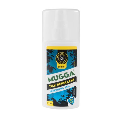 Средство от клещей и комаров Mugga spray 25% IKARIDINE 75 мл